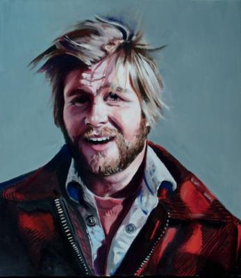 Self-Portrait in My Grandfather?s Jacket by Byron Anway