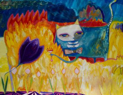 A Toast to the Black Tulip by Wendy Jane Bantam