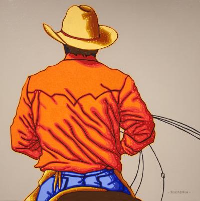 Study For Cowpoke by Tom Rierden