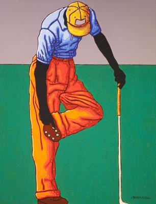 Golfer Study No.1 by Tom Rierden