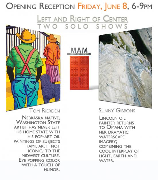 Tom Rierden and Sunny Gibbons: Left and Right of Center